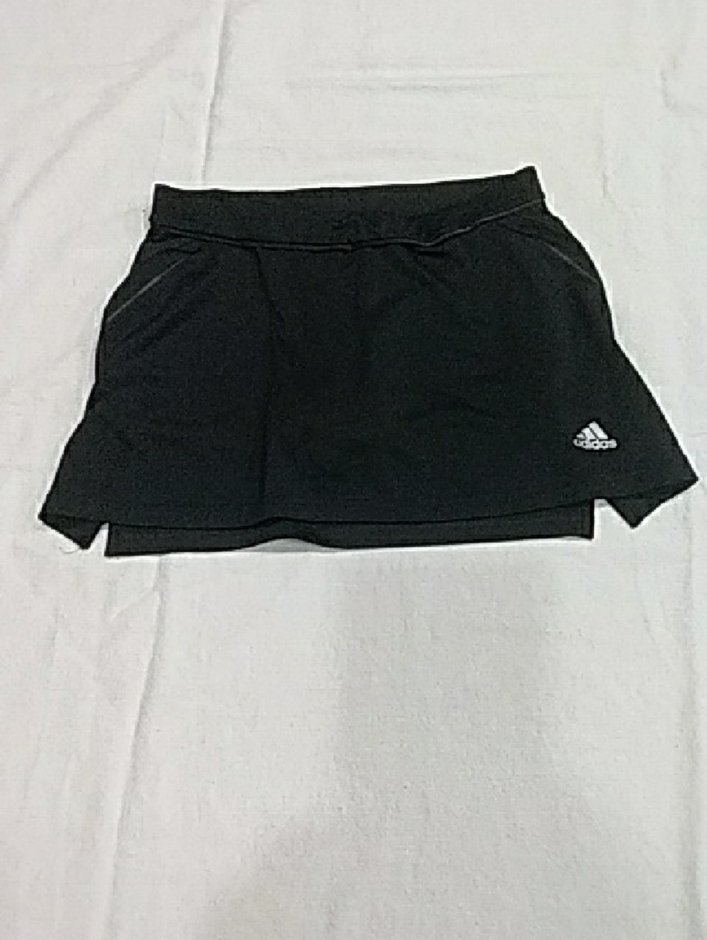 adidas Black Women's Athletic Skort with Logo Accent